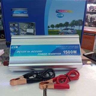 LXQ 12V 1500w  Inverter Modified Sine Wave อินเวอร์เตอร์ ตัวแปลงไฟ 12v เป็น 220v