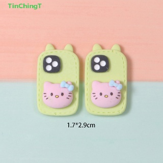 [TinChingT] โมเดลโทรศัพท์มือถือจําลอง ขนาดเล็ก 1:12 DIY สําหรับตกแต่ง 10 ชิ้น