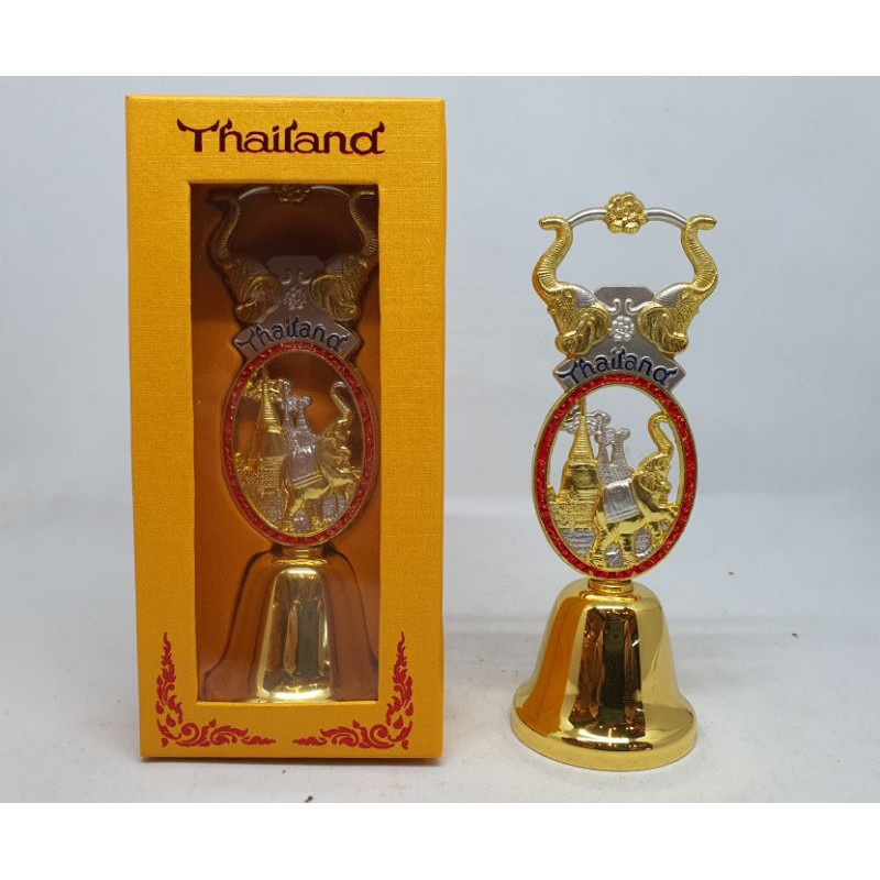กระดิ่ง เปิดขวด เงิน ทอง ทองเเดง ของฝาก ของที่ระลึก ของไทย - รูปที่ 2
