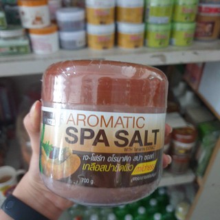 เกลือสปาขัดผิว มะขาม J-forth Aromatic Spa salt 700 g.