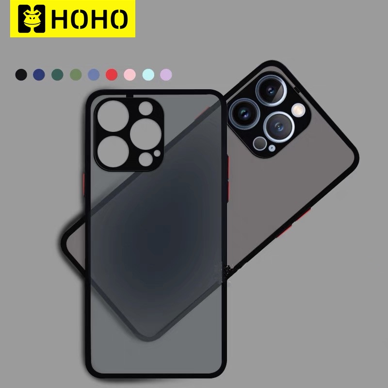 Z HOHOเคสขอบสีหลังขุ่นสำหรับไอโฟน ใช้สำหรับ iPhone 14 Pro Max 14 Plus 14 TPU Case เคสใช้สำหรับไอโฟน เคสหลังด้านขอบสี ราคา ถูกที่สุด ดีลบีเคเค แกลเลอรีภาพที่ 7