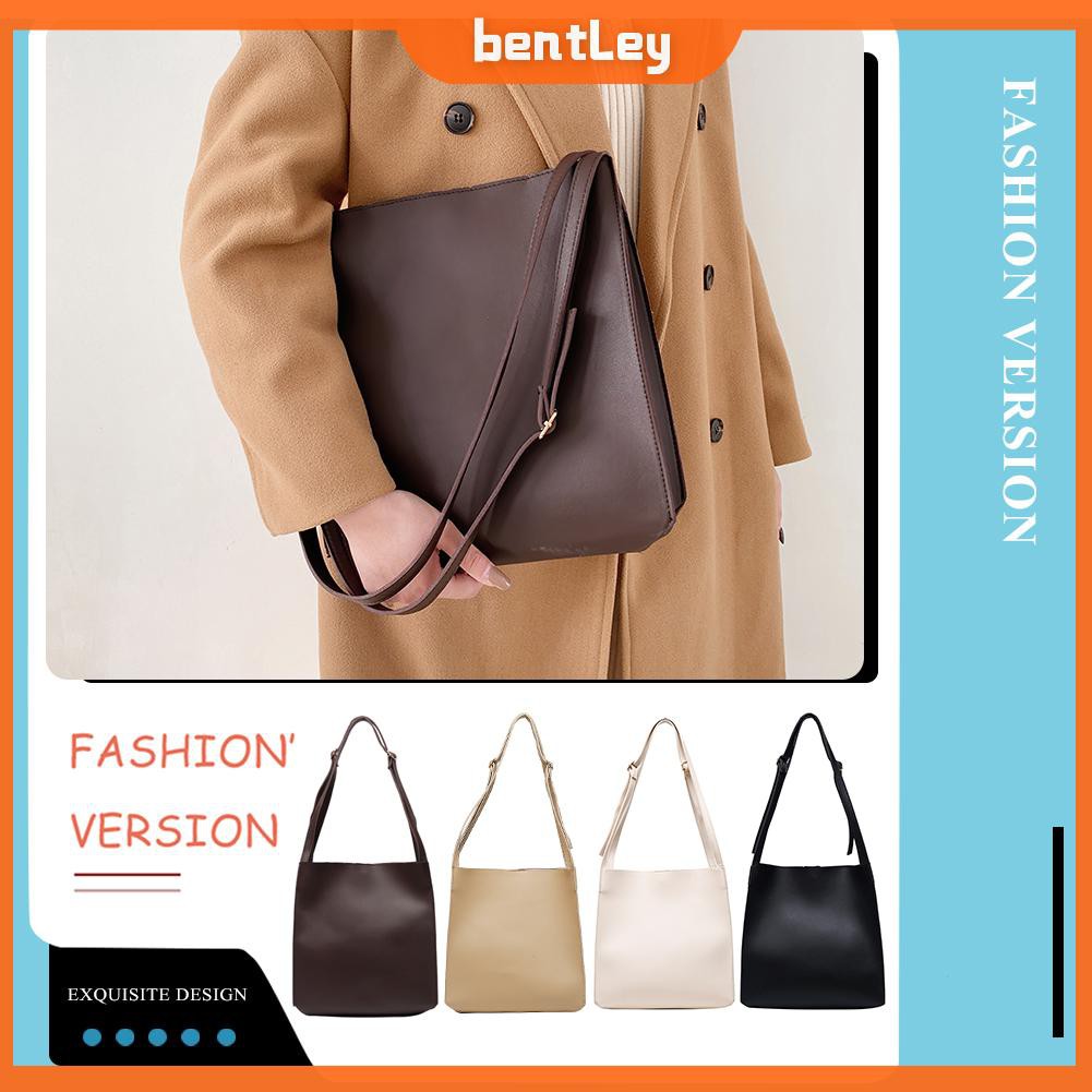 Women's Soft Leather Hobo Bucket Bag | Large Capacity Crossbody Purse | Designer Style Shoulder Bag - View #3