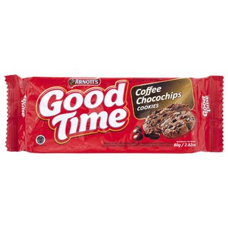 อาร์นอตส์กู๊ดไทม์คุกกี้รสกาแฟผสมช็อกโกแลต 72กรัม Arnotts Good Time Coffee Chocolate Cookies 72g.