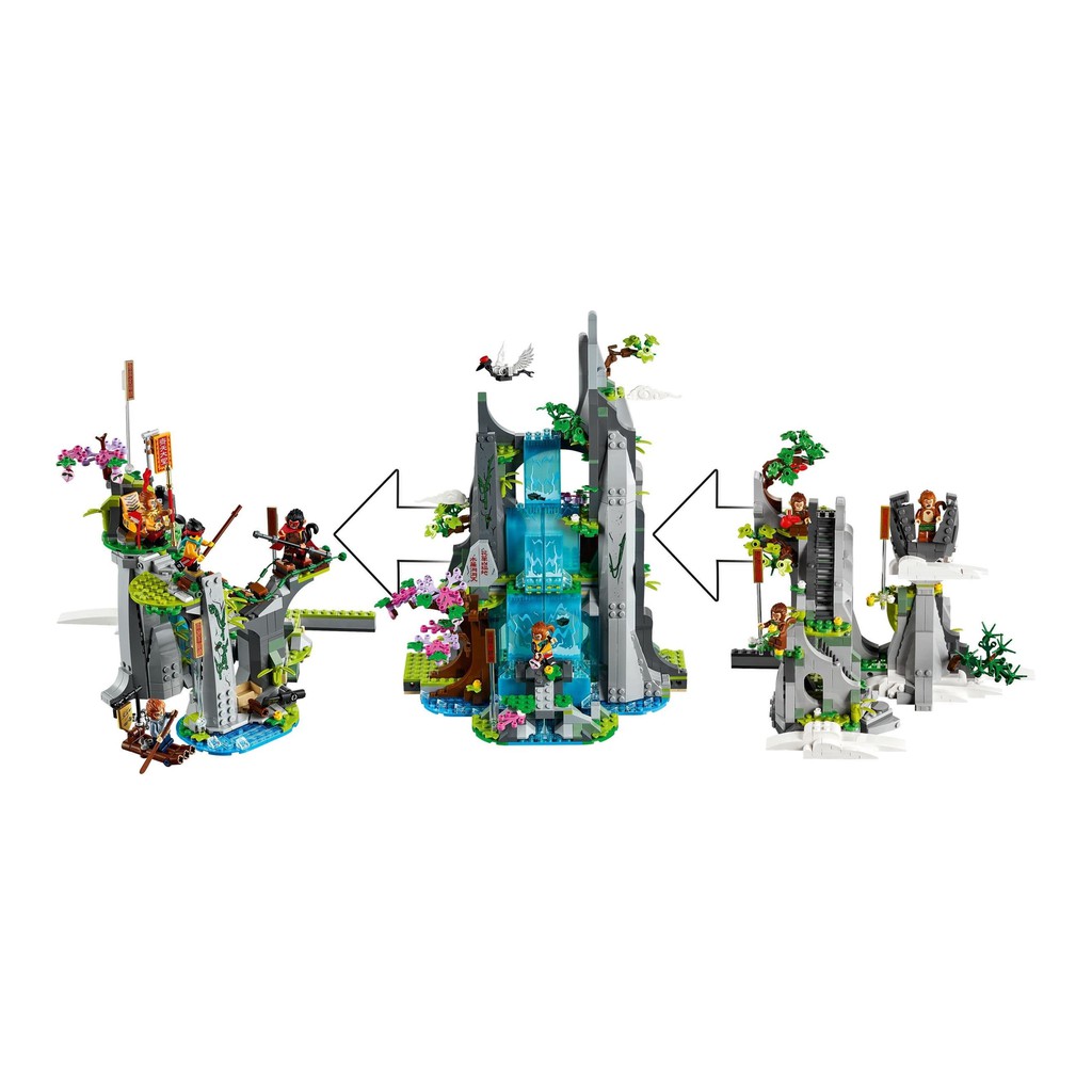 80024 LEGO Monkie Kid Legendary Flower Fruit Mountain (สินค้ากล่องไม่ ...