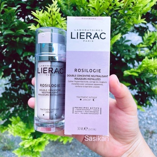 Lierac Rosilogie Double Concentrate Serum 30ml.(2x15 ml.)เซรั่มลดความแดงของผิว