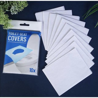 Toilet Seat Covers 1 ห่อมี 10 แผ่น