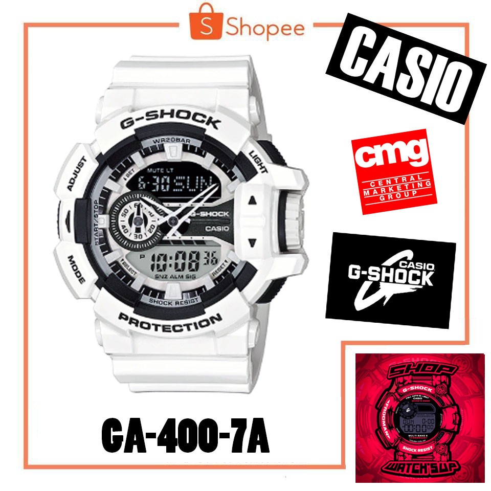 CASIO G-Shock รุ่น GA-400-7A เครื่องศูนย์ประกัน CMG แท้100%