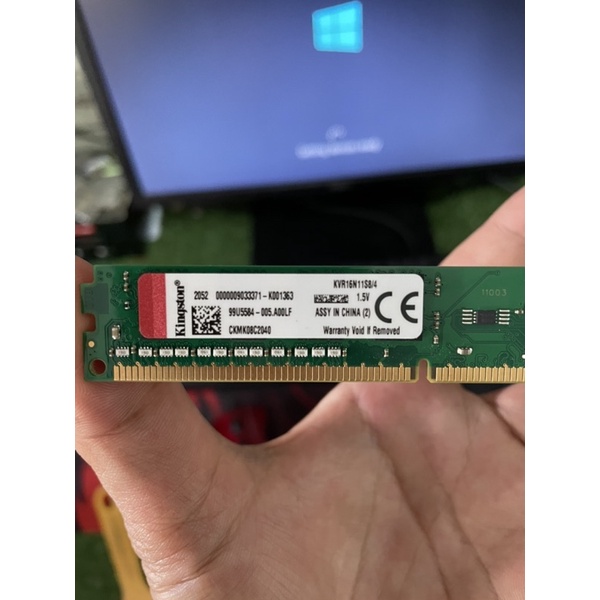 Ram kingtson ddr3 4G bus 1333 16 chip 8chip คละกัน