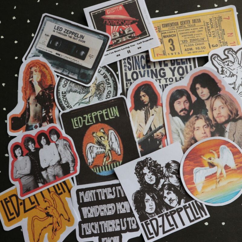[15 ชิ้น] ZEPPELIN สติ๊กเกอร์ LED CONTAIN 15 สติ๊กเกอร์