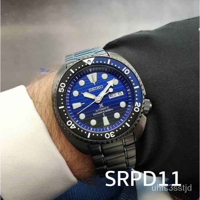[ โค้ด 5WGAPR ลด 1500 ] ไซโก้ นาฬิกา Seiko เต่า ซามูไรและรุ่นแพง SPB187 200MM SRPE93 SRP777   ดำน้ำออโต้ 200 เมตร 129B