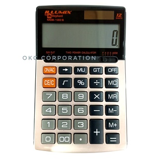 ตราช้างเครื่องคิดเลข รุ่น M08-12D S