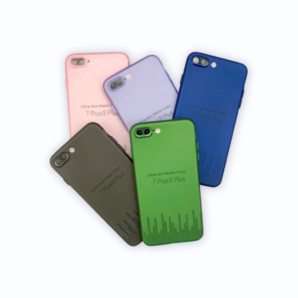 เคสแบบด้านบางเฉียบ Casing Simple Iphone 7 Plus 8 Plus