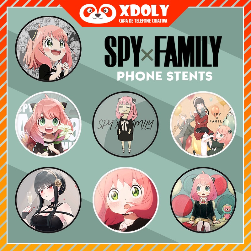 【ลดราคาพิเศษ】SPY×FAMILY ที่วางโทรศัพท์มือถือ ยืดหดได้ ลายอนิเมะ ภาพยนตร์ Anya Forger แฟชั่น สําหรับทุกรุ่น