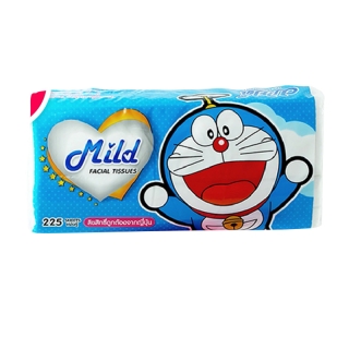 โปรโมชั่น : กระดาษทิชชู่ กระดาษเช็ดหน้ามายด์ Mild แบบแพ็คละ 225 แผ่น หนา 2 ชั้น ยกแพ็คสุดคุ้ม