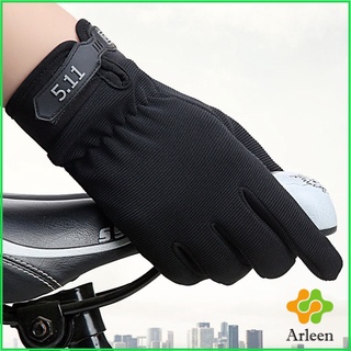 Arleen ถุงมือมอเตอร์ไซค์ รุ่น 5.11 ไบค์เกอร์  Non-slip gloves