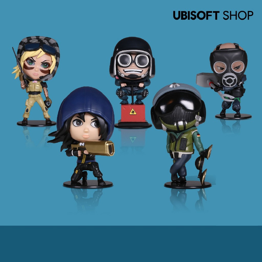 Ubisoft Rainbow Six Siege Collection Chibi Series 2 SET (6pcs)