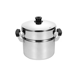 Rocket หม้อต้ม พร้อมชั้นนึ่ง ขนาด 24 ซม. จรวด Sauce Pot with Steamer