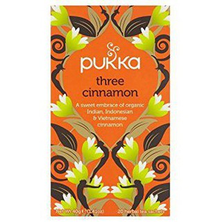 Pukka Three Cinnamon 20bags 40g ปุ๊กกะทรีอบเชย 20 ถุง 40 กรัม