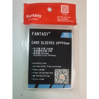 Fantsay เคสใส่บัตร 69 * 94 มม. 60 แผ่นต่อแพ็ค