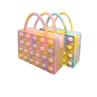 🚚พร้อมส่งในไทย🚚 ของเล่นเด็ก ของเล่นบีบอัดใหม่ มีสีสัน Jumbo Push Pop Bubble Sensory Fidget Toy Pop It Big