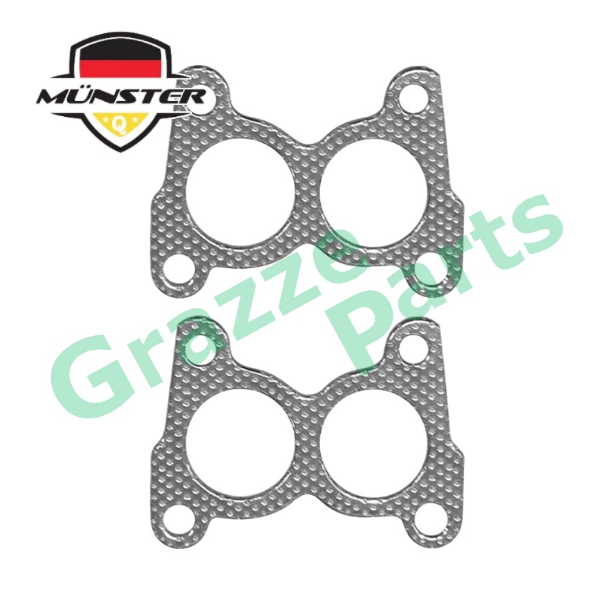(2 ชิ้น) Münster ปะเก็นท่อไอเสีย 14036-0M300 สําหรับ Nissan Sentra N16 1.6 1.8 QG16DE QG18DE (KD วัส