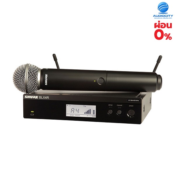 SHURE BLX24RTH/SM58 ไมโครโฟนไร้สาย ไมค์ลอยแบบไมค์เดี่ยว