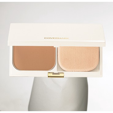 ปลอมคืนเงิน Covermark Natural Fix UV Pact JQ 13.5 g. แป้งรีฟิลผสมรองพื้นปกป้องผิวจากความมัน ทนต่อน้ำ