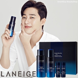 LANEIGE HOMME BLUE ENERGY DUO SET ชุดผลิตภัณฑ์บำรุงผิวหน้าสูตรพิเศษสำหรับผู้ชายจากเกาหลีของแท้