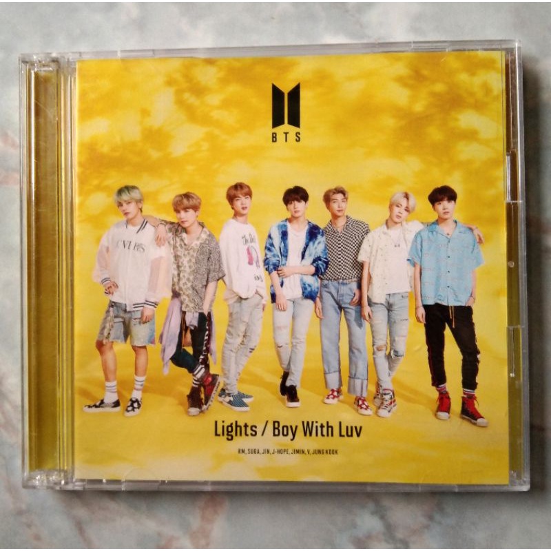 💿+📀 CD+DVD BTS : LIGHTS/BOY WITH LUV , 💿 CD BTS LIGHTS/BOY WITH LUV,💿 CD BTS LIGHT BOY WITH LUV + PO