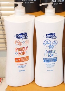 3  in 1 suave kids purely fun  แชมพูเด็ก  หอมมาก นำเข้าอเมริกา ขวดใหญ๋ 828ml