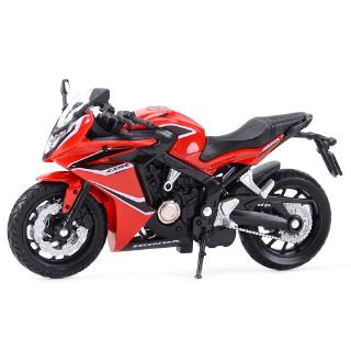 Welly 1:18 Honda CBR650F รถหล่อแบบคงที่โมเดลรถจักรยานยนต์ของเล่นงานอดิเรกของสะสม