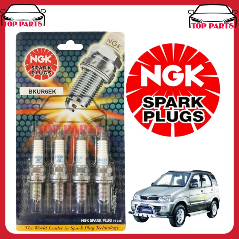 NGK SPARK PLUG BKUR6EK PERODUA KEMBARA 1.3 J100