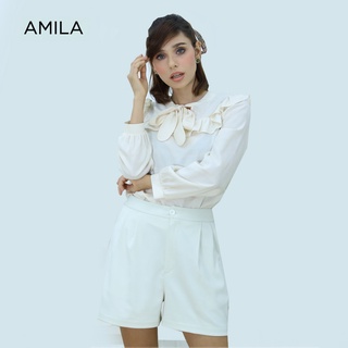 AMILA Blouse AM-B829 แขนยาว IGPU21-10