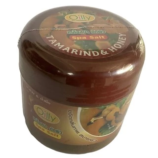 Oilly by Legano spa salt on body from fruit and herbal thai (750กรัม) เกลือสปาขัดผิว ออยลี่ หลายสูตรสามารถเลือกได้