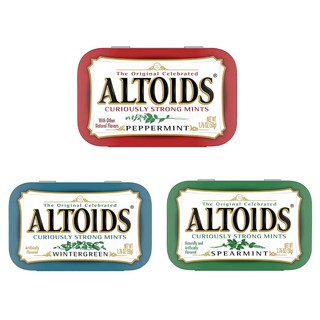 🔥[พร้อมจัดส่ง]🔥Altoids Curiously Strong Altoids [รส Papermint] ลูกอมดับกลิ่นปาก นำเข้าจากอเมริกาแท้100%🇺🇸