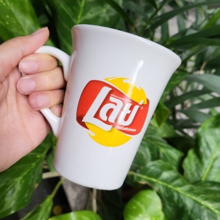 แก้ว mug เซรามิค Lays เลย์ แก้วเลย์ มันฝั่ง ทอดกรอบ อร่อยเพลิน เกินห้ามใจ สาวกเลย์ ห้ามพลาด