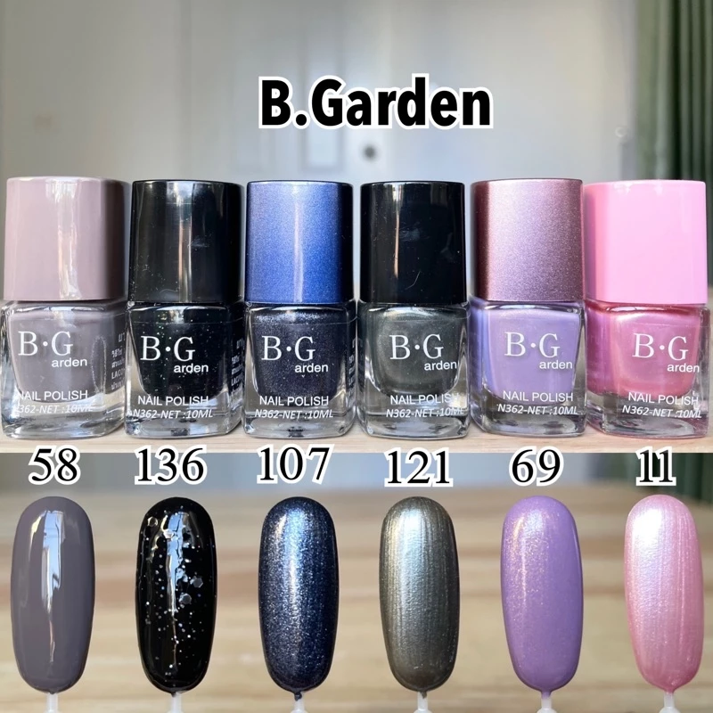 สีทาเล็บไม่ต้องอบ B.Garden 🚀สีทาเล็บพร้อมส่ง 🚀สีทาเล็บถูกที่สุด❤️🔥ยาทาเล็บไม่ต้องอบ