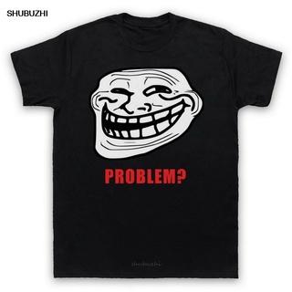 [S-5XL] 【Sportwear】Gildan เสื้อยืด ผ้าฝ้าย 100% พิมพ์ลายการ์ตูน Trollface Meme Rage สําหรับผู้ชายวัยกลางคน