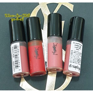 YSL ลิป 😘 Ysl Tatouage Couture Velvet Cream ขนาดทดลอง 3 ml. ฉลากไทย ของแท้ 100%