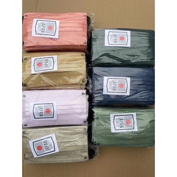 เเมสสีรุ้ง 1กล่อง50ชิ้น (หนา3ชั้น) พร้อมส่งในไทย