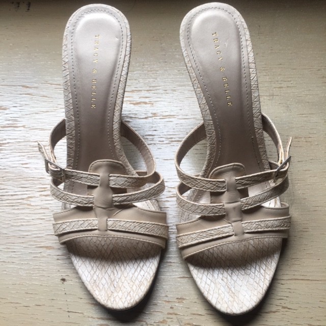 รองเท้าส้นสูง Tracy & Belle Shoes Ivory White