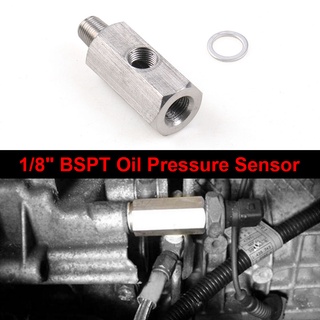 อะแดปเตอร์เซนเซอร์แรงดันน้ํามัน BSPT Tee to NPT 1/8 นิ้ว