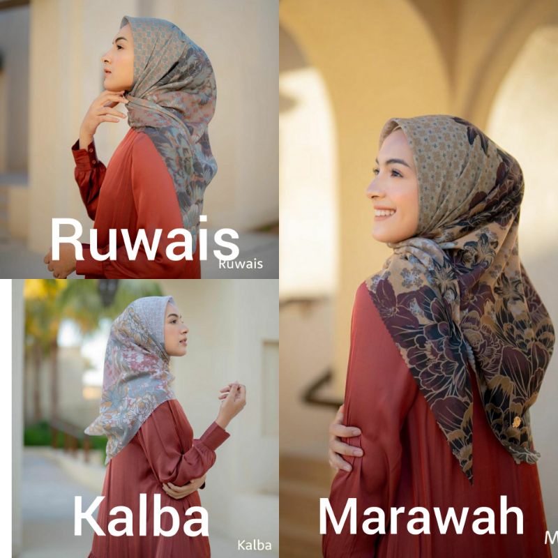 Shazana ผ้าพันคอ ไฟสวรรค์ | Ruwais KALBA MARAWAH