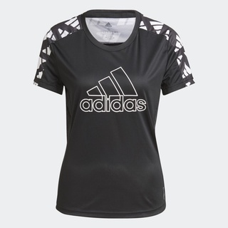 Adidas เสื้อยืด สำหรับผู้หญิง สีดำ RN W OwnTheRunCelebrationTEE GM1587 BK(1000)P