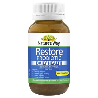 Natures Way Restore Daily Probiotic 90 Capsules