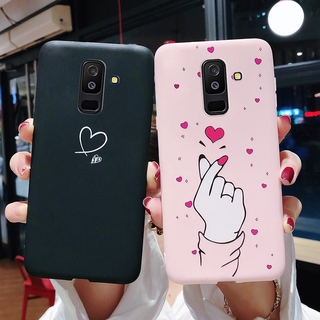 เคสโทรศัพท์มือถือพิมพ์ลายน่ารักสําหรับ Samsung Galaxy A6 2018 / A6 Plus 2018 A6 +