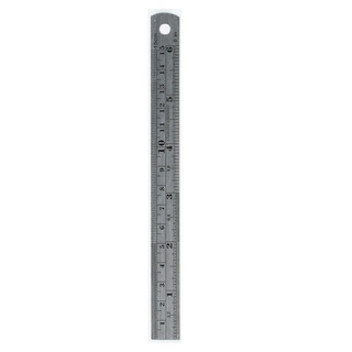 ไม้บรรทัด ไม้บรรทัดฟุตเหล็ก 6 นิ้ว sck Metal ruler 6 inches จำนวน 1 อัน