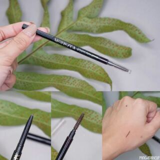 Merrezca perfect brow pencil ดินสอ เขียนคิ้ว หัวเล็ก เส้นคม กันน้ำ มี 2 สี Deep, Brown