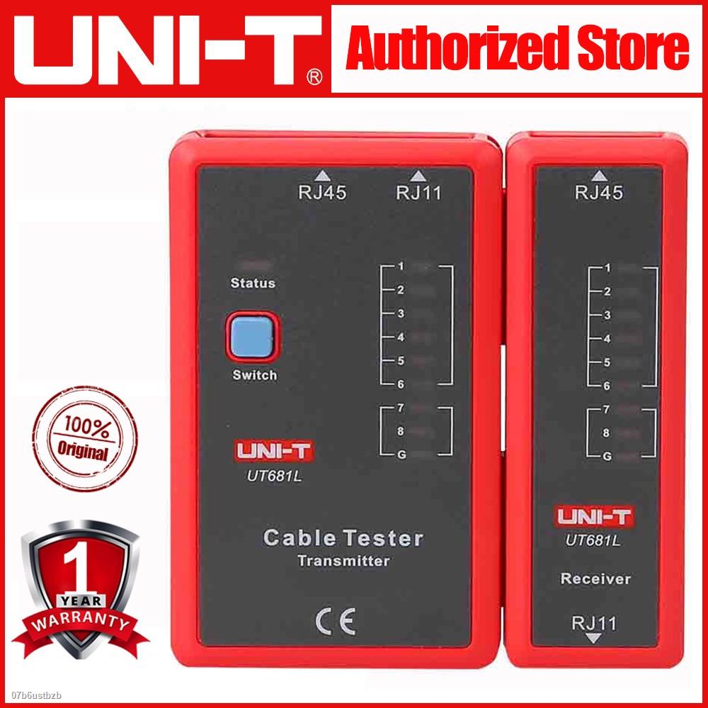 ▬❦☼UNI-T UT681L UT681C UT681HDMI Cable Tester LAN Auto Network LED Tester Ethernet โทรศัพท์ BNC เครื่องมือซ่อม HDMI