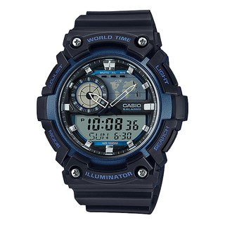 นาฬิกา Casio STANDARD Analog-Digital รุ่น AEQ-200W-2AV ของแท้ รับประกัน 1 ปี